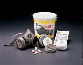 RESPIRATOR PAINT/PEST HLFMSK M