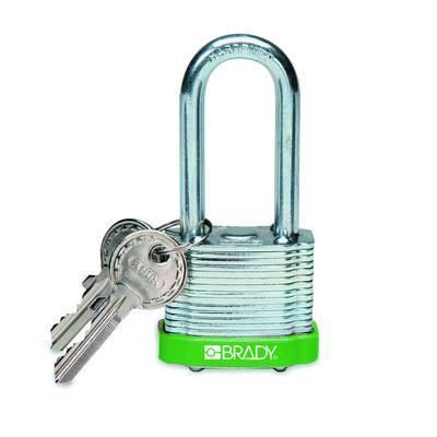 BRADY LOCK STEEL 2.0IN KDGRN