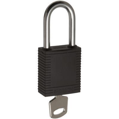 PADLOCK BRADY SFTY 1.5IN KDBLK