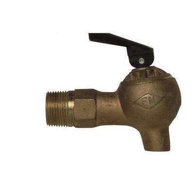 SAFETY FAUCET BRASS CNTRL.75IN