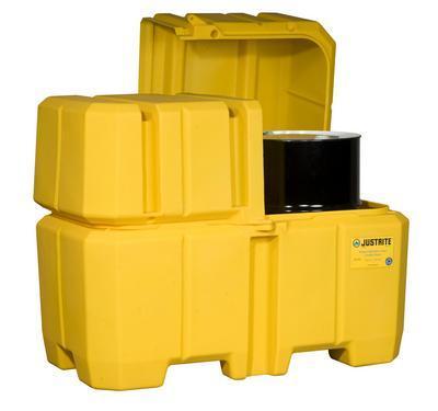 DBL DRUM COLLECT CONTAINER YEL