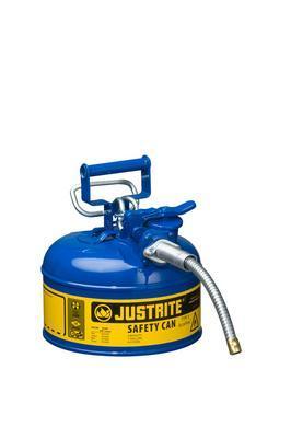 Type II AccuFlow™ Safety Cans for various types of liquids, Justrite