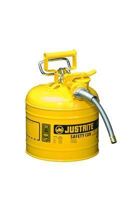 Type II AccuFlow™ Safety Cans for various types of liquids, Justrite