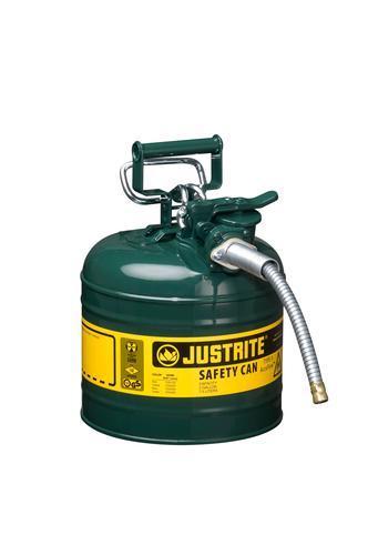 Type II AccuFlow™ Safety Cans for various types of liquids, Justrite