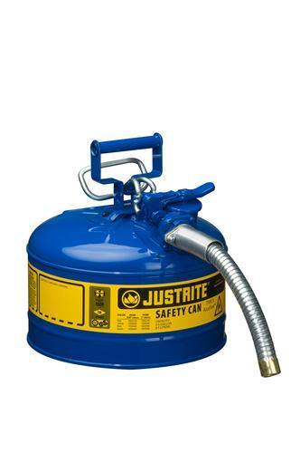 Type II AccuFlow™ Safety Cans for various types of liquids, Justrite