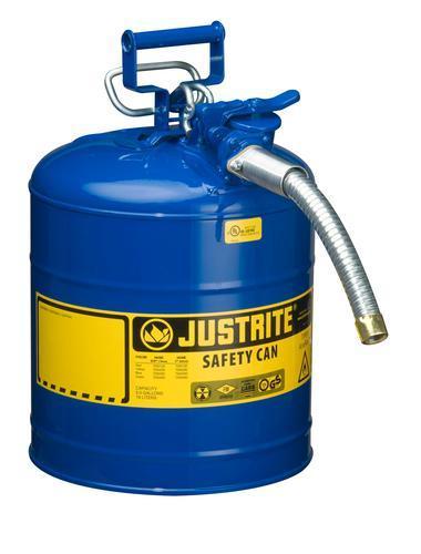 Type II AccuFlow™ Safety Cans for various types of liquids, Justrite