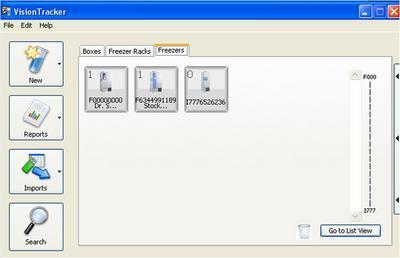 VisionTracker, Storage Tracking Database Software, Thermo Scientific