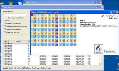 VisionTracker, Storage Tracking Database Software, Thermo Scientific