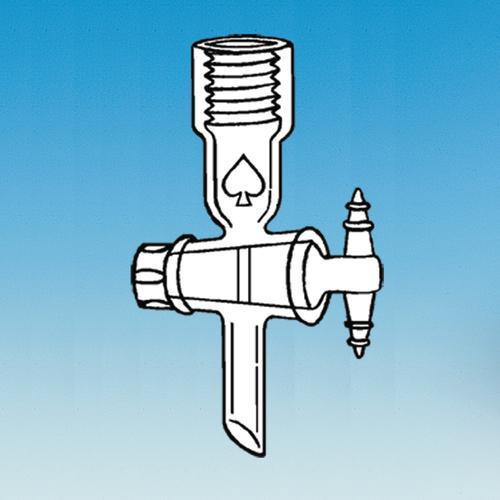 Adapter, Bottom Drip, 1:5 PTFE Stopcock, Ace Glass Incorporated