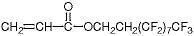 1H,1H,2H,2H-Heptadecafluorodecyl Acrylate (stabilized with MEHQ), Min 97.0% (GC)