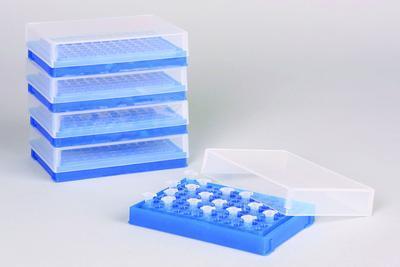 SCIENCEWARE® 96-Well PCR Tube Rack with Cover, Bel-Art