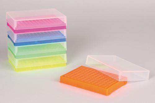 SCIENCEWARE® 96-Well PCR Tube Rack with Cover, Bel-Art