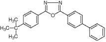 2-(4-tert-Butylphenyl)-5-(4-biphenylyl)-1,3,4-oxadiazole (purified by sublimation), Min 99.0% (GC)