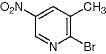 2-Bromo-3-methyl-5-nitropyridine, Min 98.0% (GC)