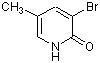 3-Bromo-5-methyl-2-pyridone, Min 98.0% (GC)(T)