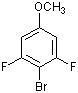 4-Bromo-3,5-difluoroanisole, Min 98.0% (GC)