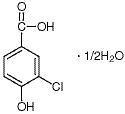 3-Chloro-4-hydroxybenzoic Acid Hemihydrate, Min 98.0% (T), TCI America