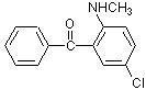 5-Chloro-2-(methylamino)benzophenone, Min 98.0% (GC)