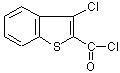 3-Chlorobenzo[b]thiophene-2-carbonyl Chloride, Min 97.0% (GC)(T)