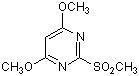 4,6-Dimethoxy-2-(methylsulfonyl)pyrimidine, Min 98.0% (GC)