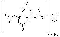 Ethylenediaminetetraacetic Acid Disodium Zinc Salt Hydrate, Min 98.0% (T)