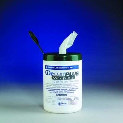 CiDecon® Plus Wipes, Surface Disinfectant Wipes, Decon Labs