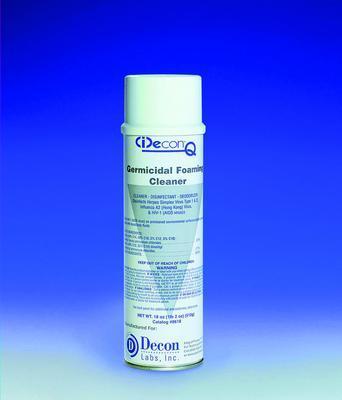 CiDecon® Q, Surface Disinfecant Spray Foam, Decon Labs