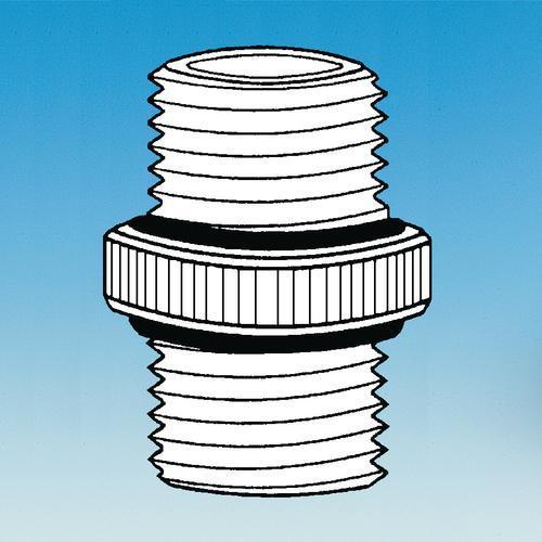 Ace-Thred Coupling, Nylon or PTFE, Back Seal, Ace Glass Incorporated