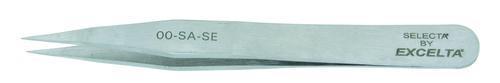 Tweezers with Straight Strong Tips, Style 00, Excelta