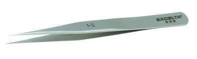 Tweezers with Straight Fine Tips, Style 1, Excelta