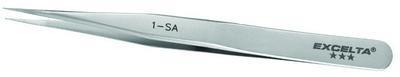 Tweezers with Straight Fine Tips, Style 1, Excelta