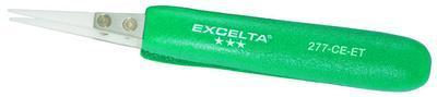 Tweezers, Ergonomic ESD-Safe Cushioned Grip, Excelta