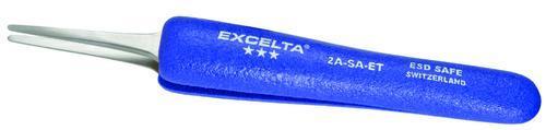 Tweezers, Ergonomic ESD-Safe Cushioned Grip, Excelta