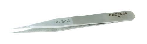 Tweezers with Straight Fine Tip, Style 3C, Excelta