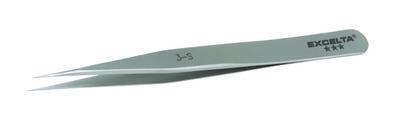 Tweezers with Straight Fine Tip, Style 3, Excelta