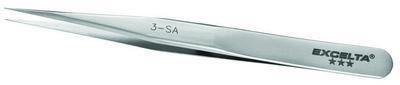 Tweezers with Straight Fine Tip, Style 3, Excelta