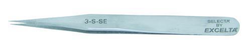 Tweezers with Straight Fine Tip, Style 3, Excelta