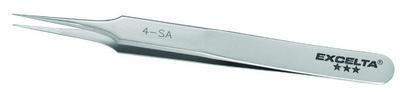 Tweezers with Straight Ultra Fine Tips, Style 4, Excelta