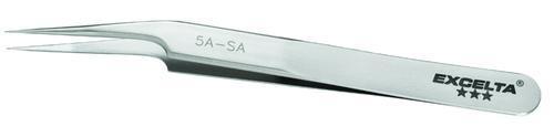 Tweezers with Straight Taper Relieved Ultra Fine Tip, Style 5, Excelta