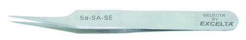 Tweezers with Straight Taper Relieved Ultra Fine Tip, Style 5, Excelta