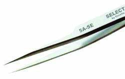 Tweezers with Straight Taper Relieved Ultra Fine Tip, Style 5, Excelta