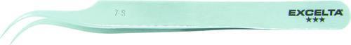 Tweezers with Curved Fine Tip, Style 7, EXCELTA®