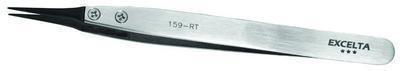 Carbofib Three Star Tweezers, Soft ESD Replaceable Tip, Excelta