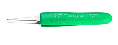 Tweezers, Ergonomic ESD-Safe Cushioned Grip, Excelta