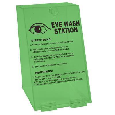 GREEN EYEWASH STATION SINGLE