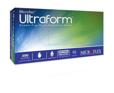 Ultraform® Powder-Free Nitrile Exam Gloves, Microflex®