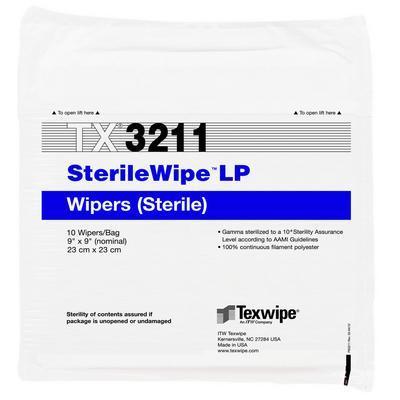 SterileWipe™ Low Particle Wiper, ITW Texwipe®