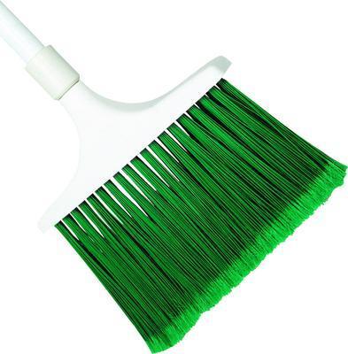 UPRIGHT BROOM-FLAGGED-GREEN