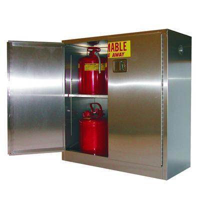 Stainless Steel Flammable Storage Cabinets, SECURALL®