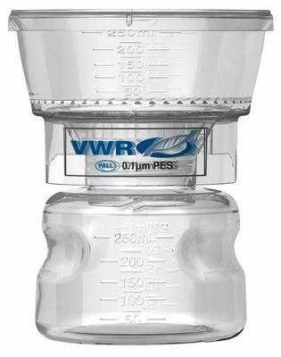 VWR® Bottle-Top Vacuum Filtration Systems featuring Pall Membranes